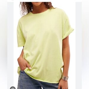 We the Free by Free People Nina Tee, size Small. Colour is sea mist